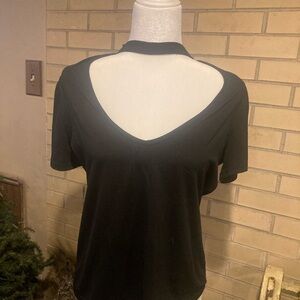 Elegant Black Women's Top